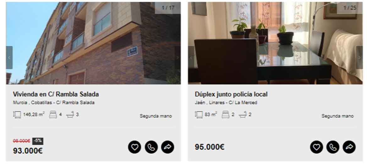 Dúplex en venta por 93.000 euros