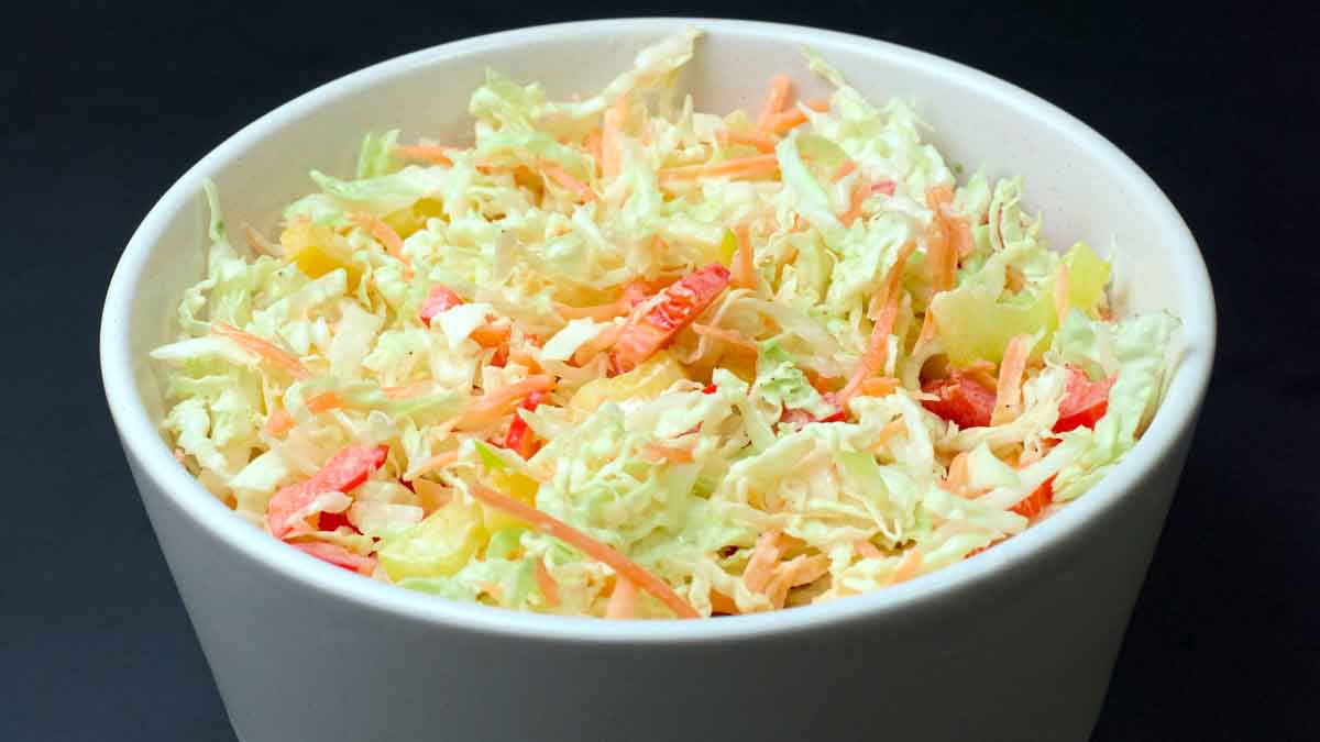 Ensalada china de col.