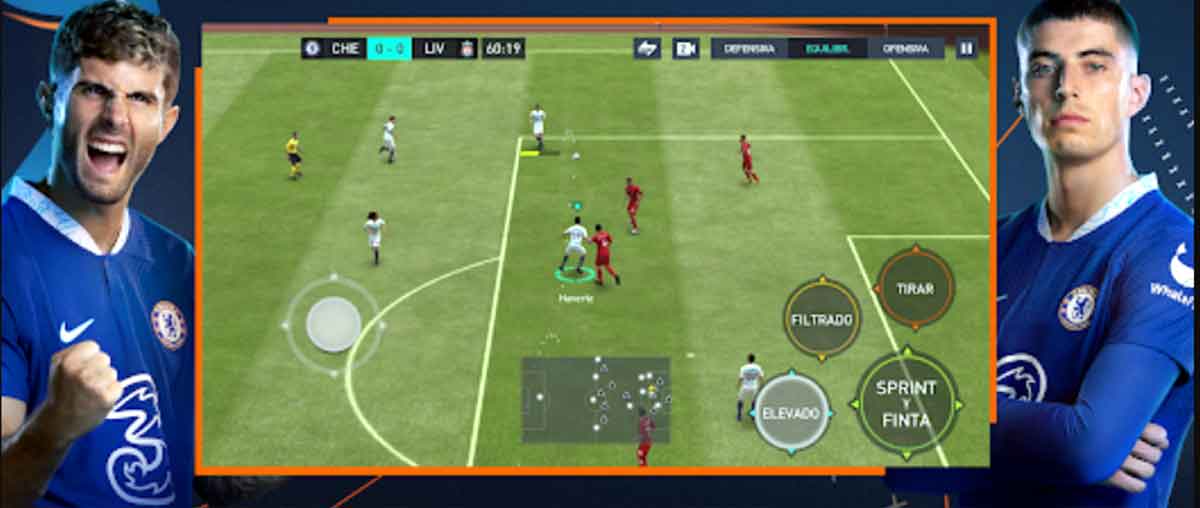 FIFA para móvil.