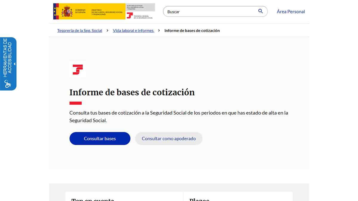 Solicitud informe cotización