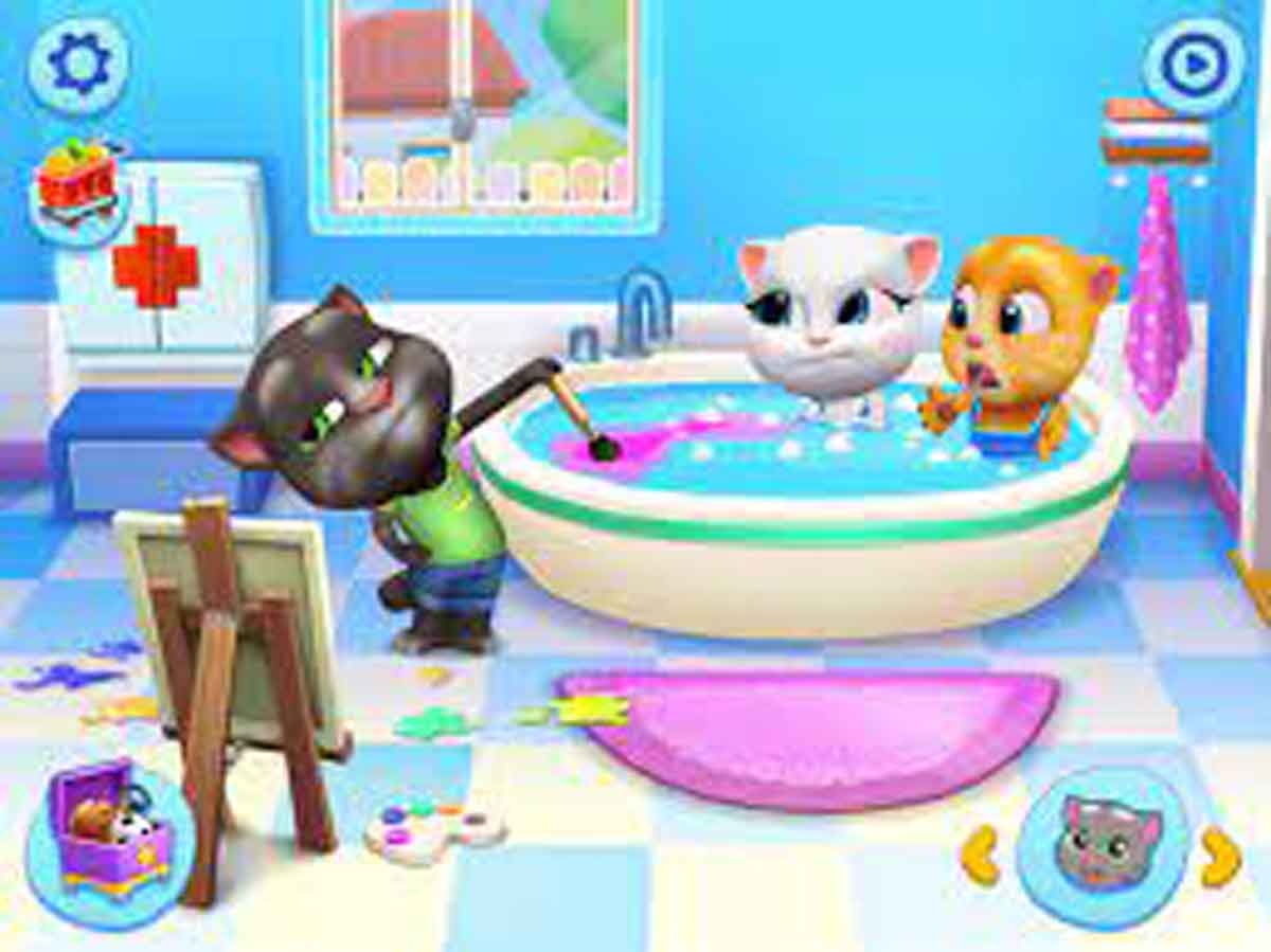 My Talking Tom, juego para  móvil.