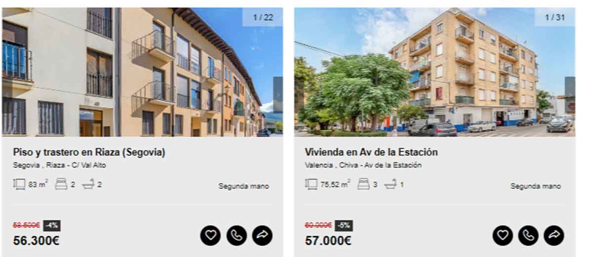 Vivienda en venta por 57.000 euros
