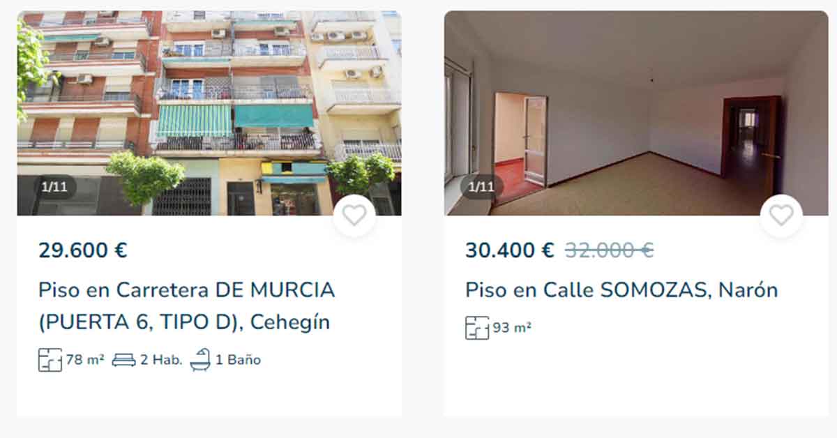Vivienda en venta con terraza por 29.000 euros