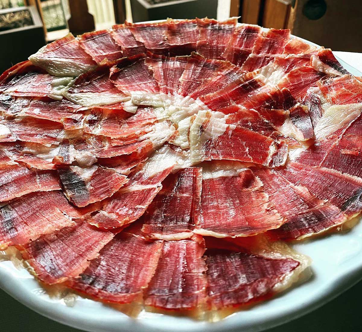 Ración de jamón de bellota