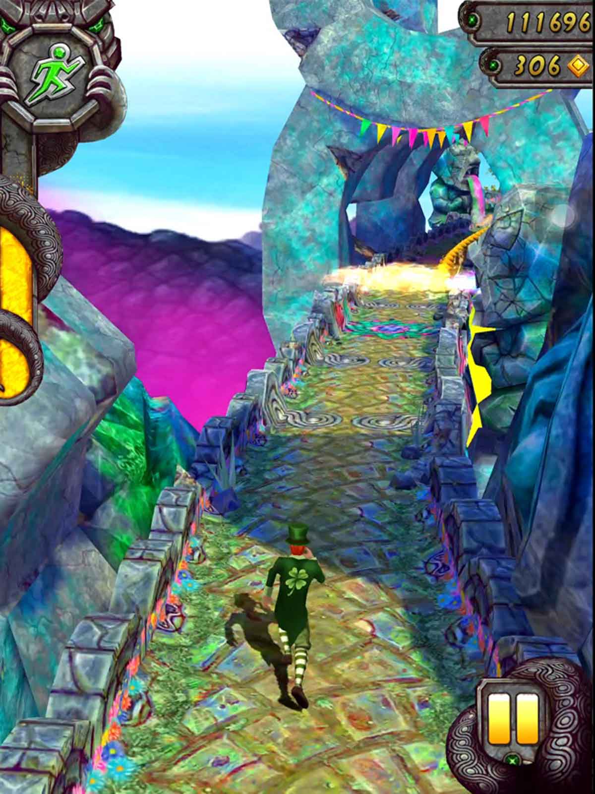 Juego para móvil Temple Run 2.