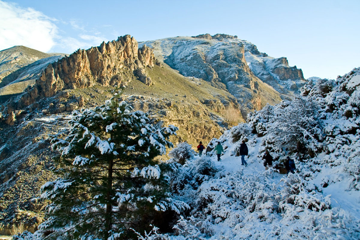Barranco de la ruta Monachil