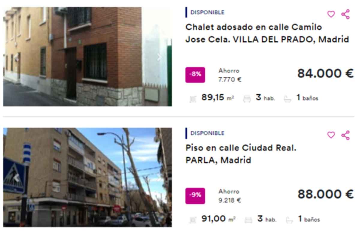 Pisos por 84.000 euros