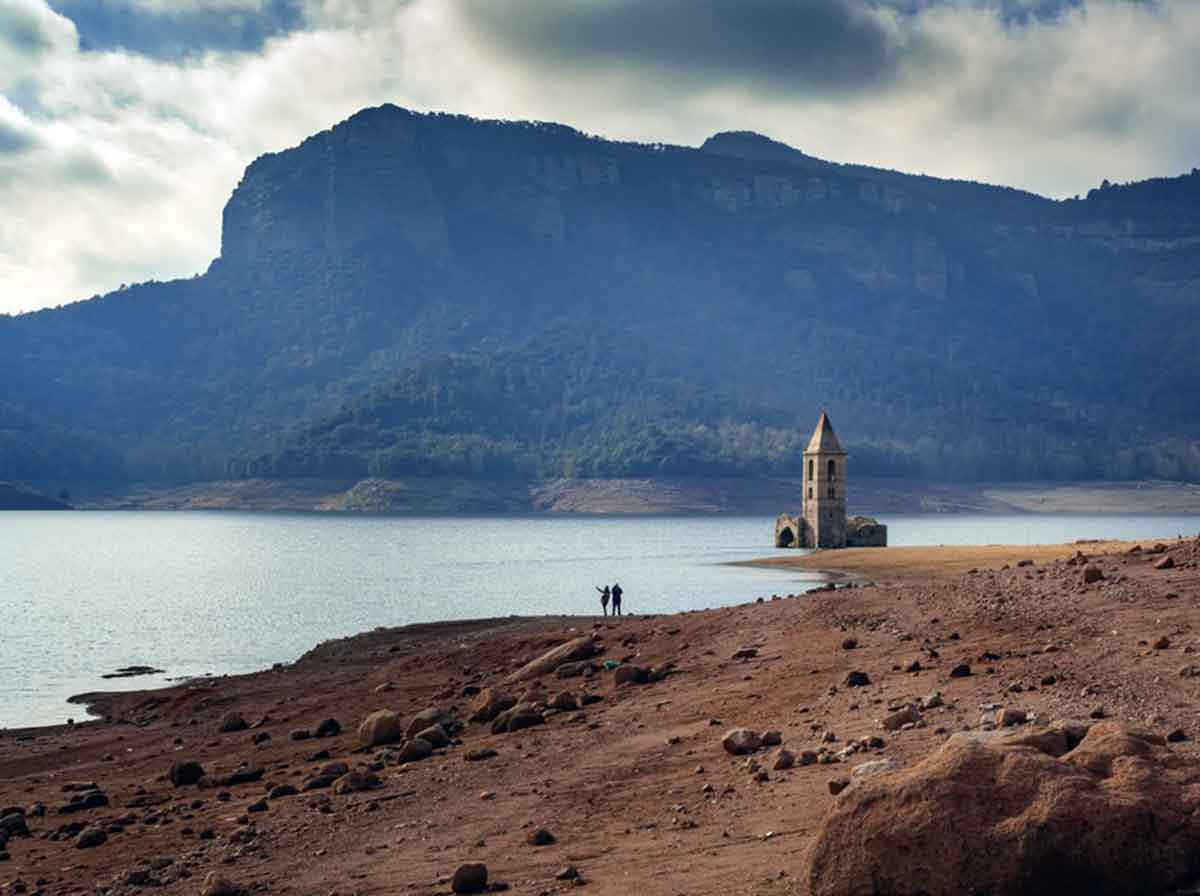 Zona de pantano de Sau