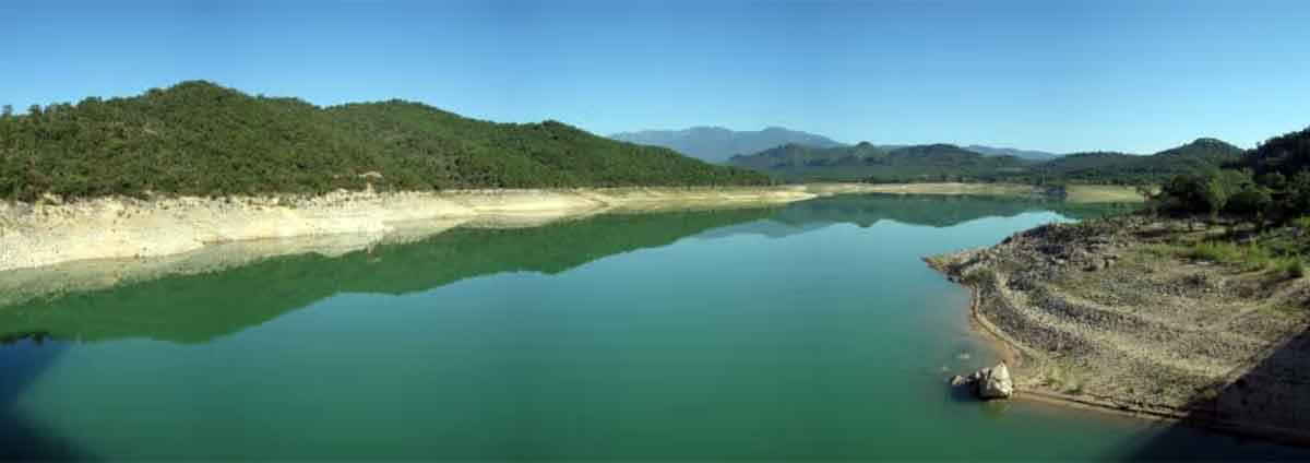 Embalse en Girona