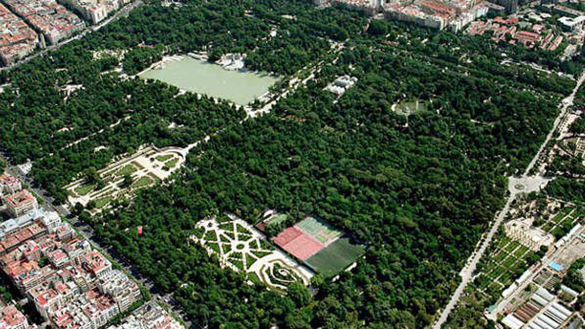 Panorámica del Retiro
