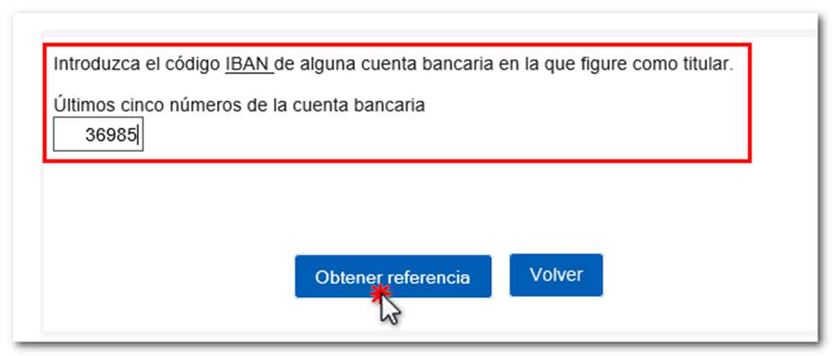 Cómo obtener el número de referencia de la Renta para presentar el borrador