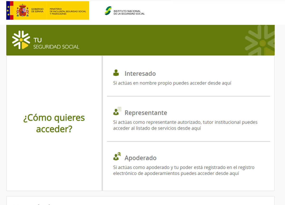 Acceder a TUSS