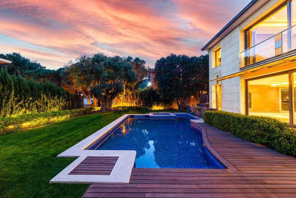 Panorámica de la casa