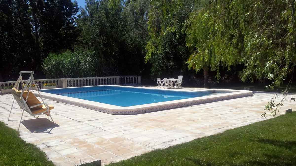 Piscina de la vivienda