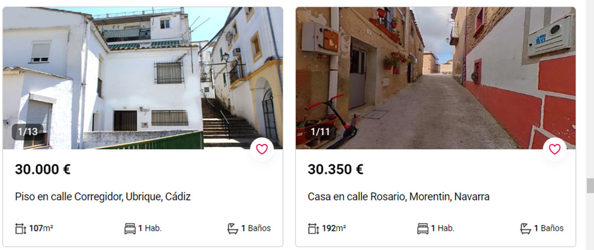 Piso en venta por 30.000 euros