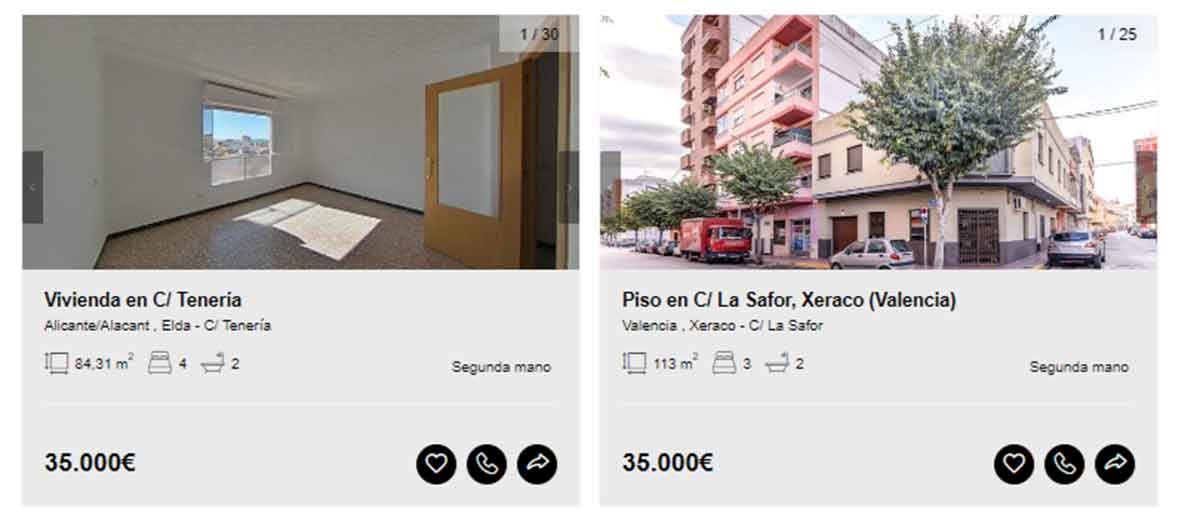 Vivienda en venta por 35.000 euros