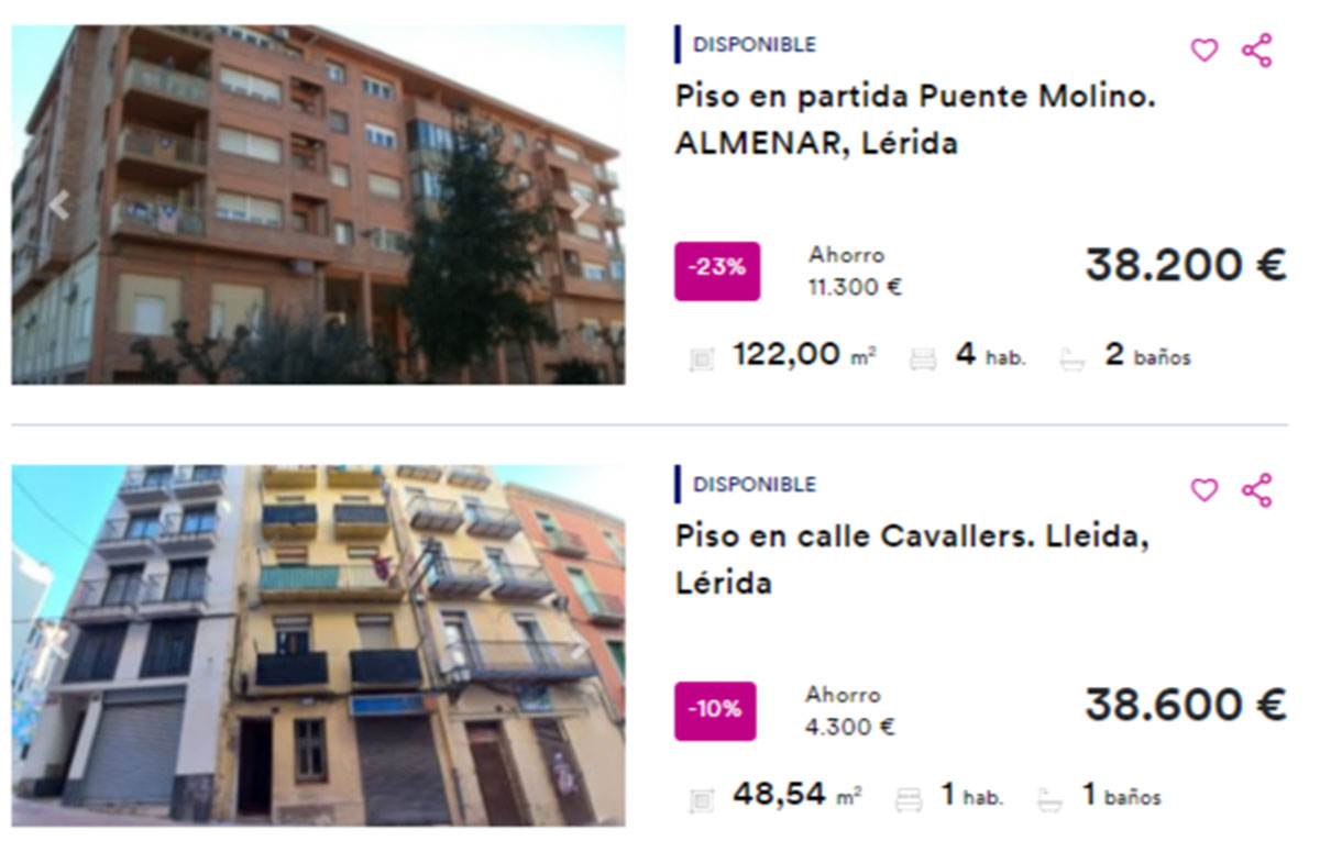 Pisos a la venta pr 38.000 euros
