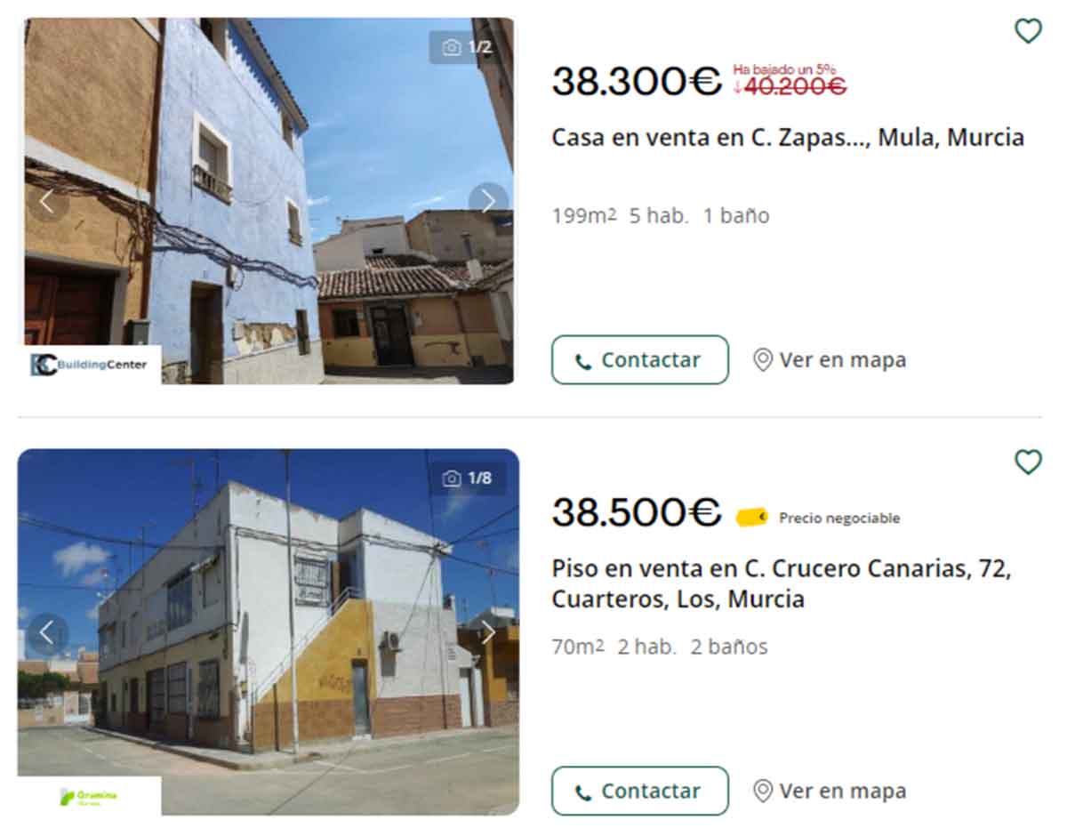 Vivienda en venta por 38.500 euros