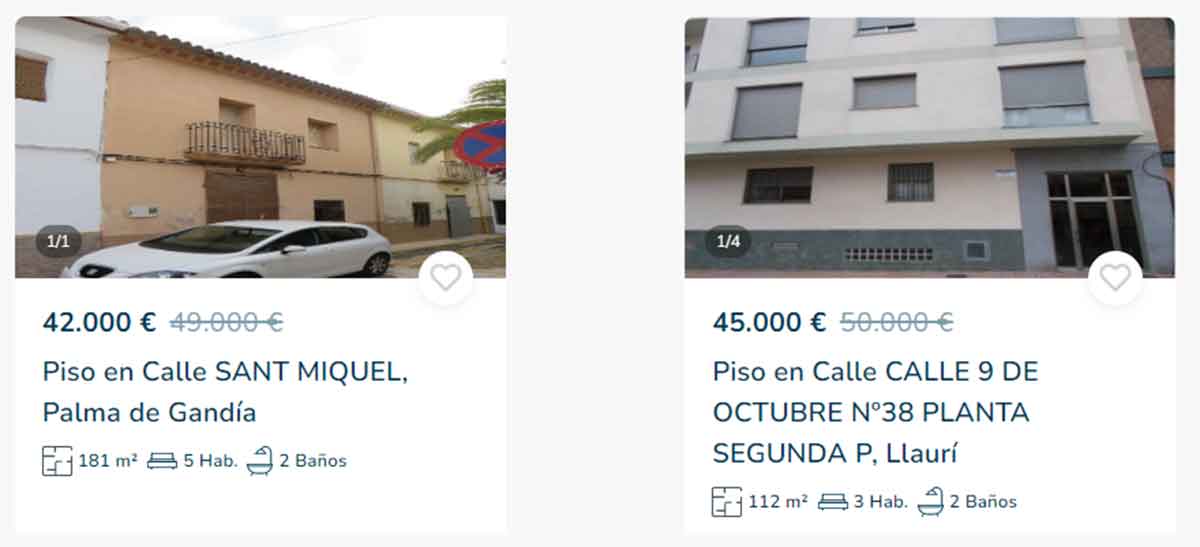 Piso en Valencia por 42.000 euros