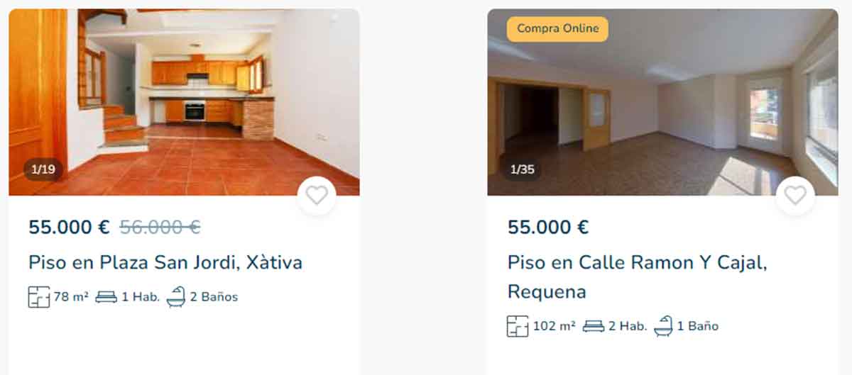 Piso a la venta en Valencia por 55.000 euros