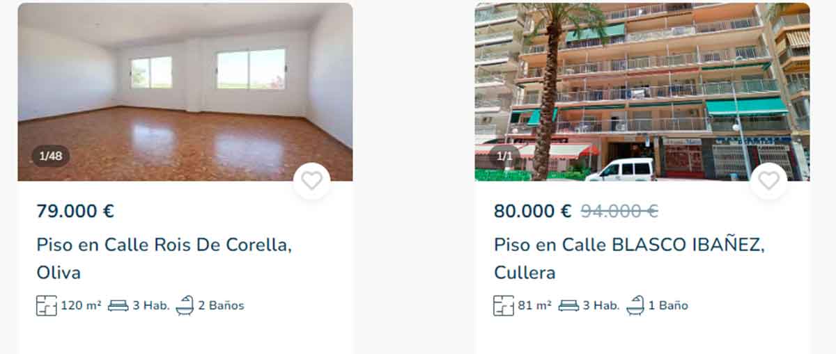 Piso en venta por 80.000 euros en Valencia