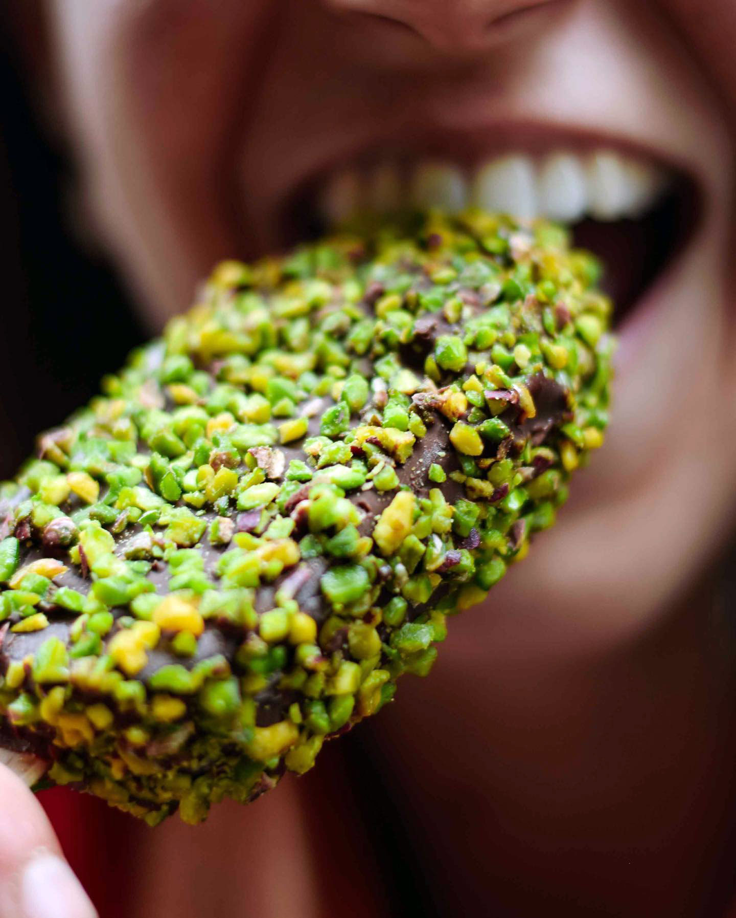 Polo de pistacho casero