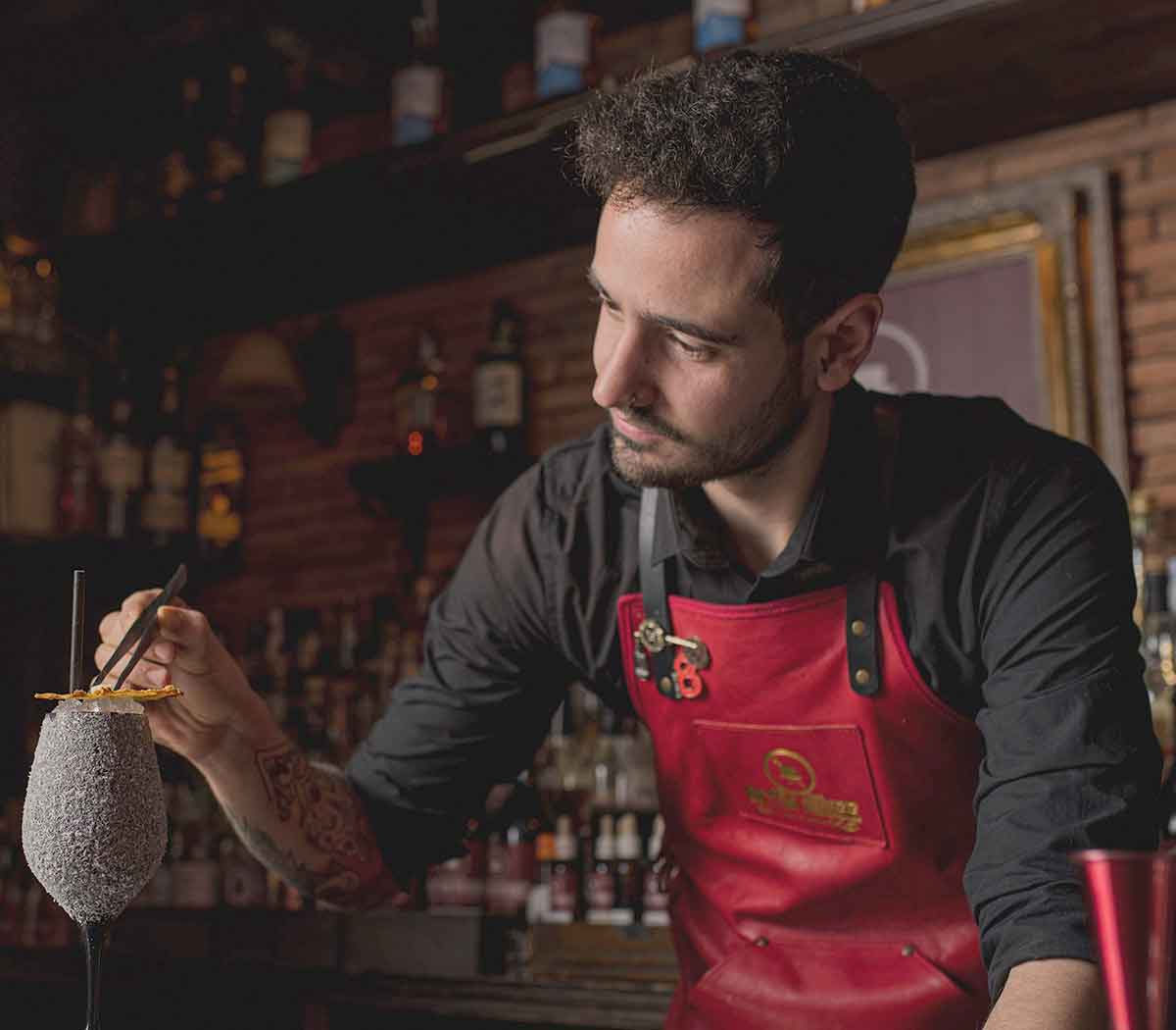 Preparación de cóctel