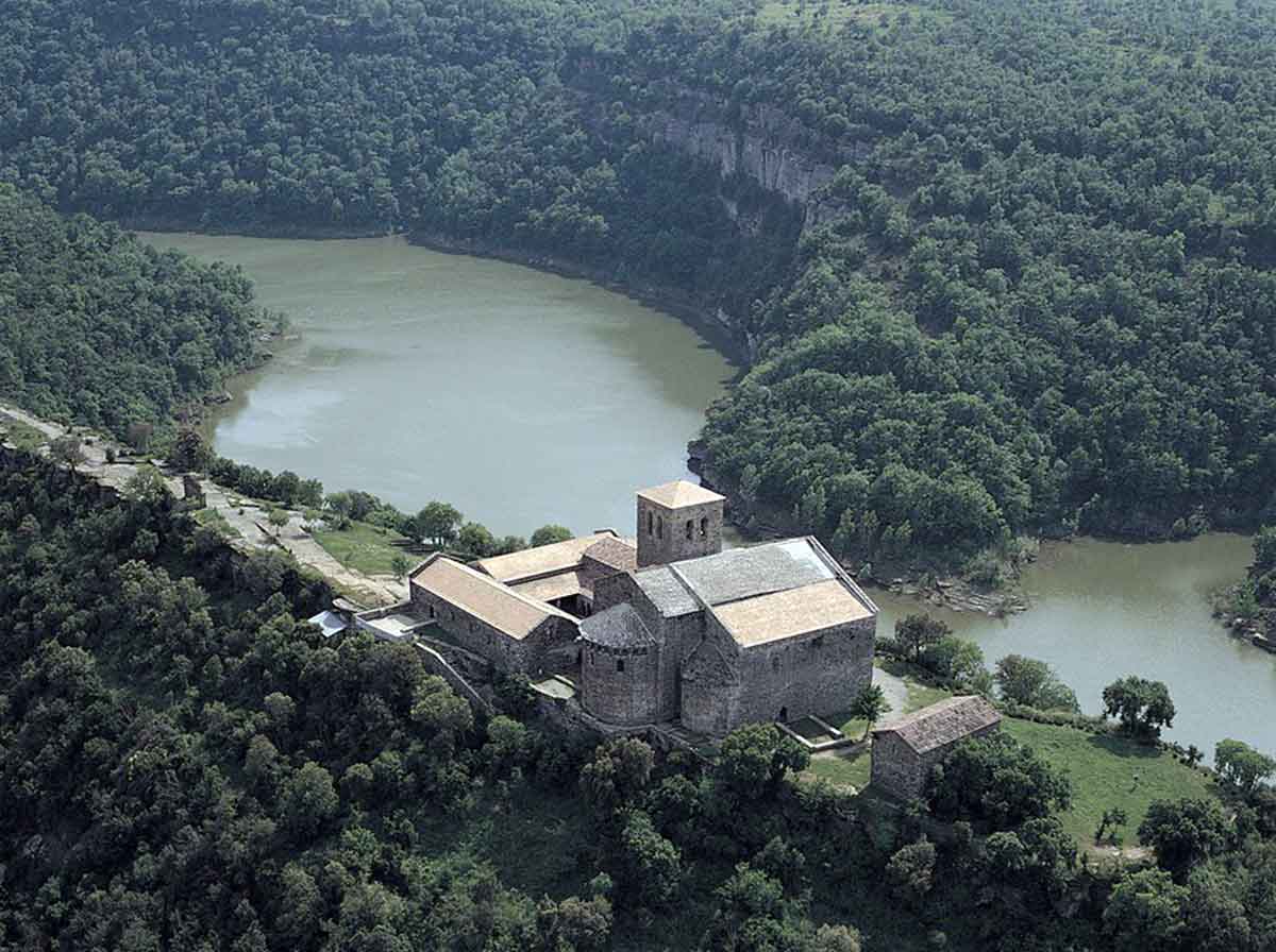 Vista aérea pantano