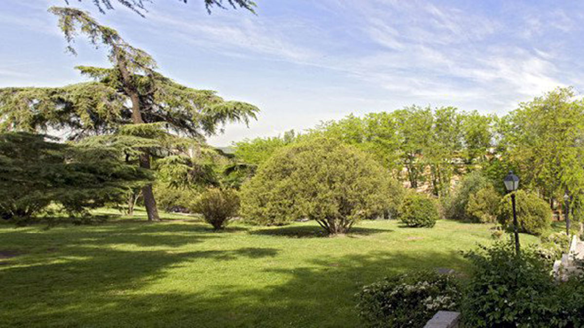 Zona verde de las Vistillas