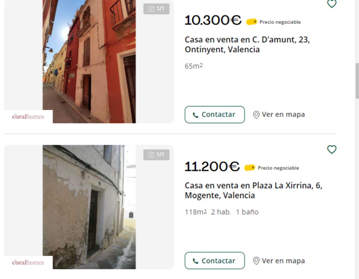 Casa por 10.000 euros