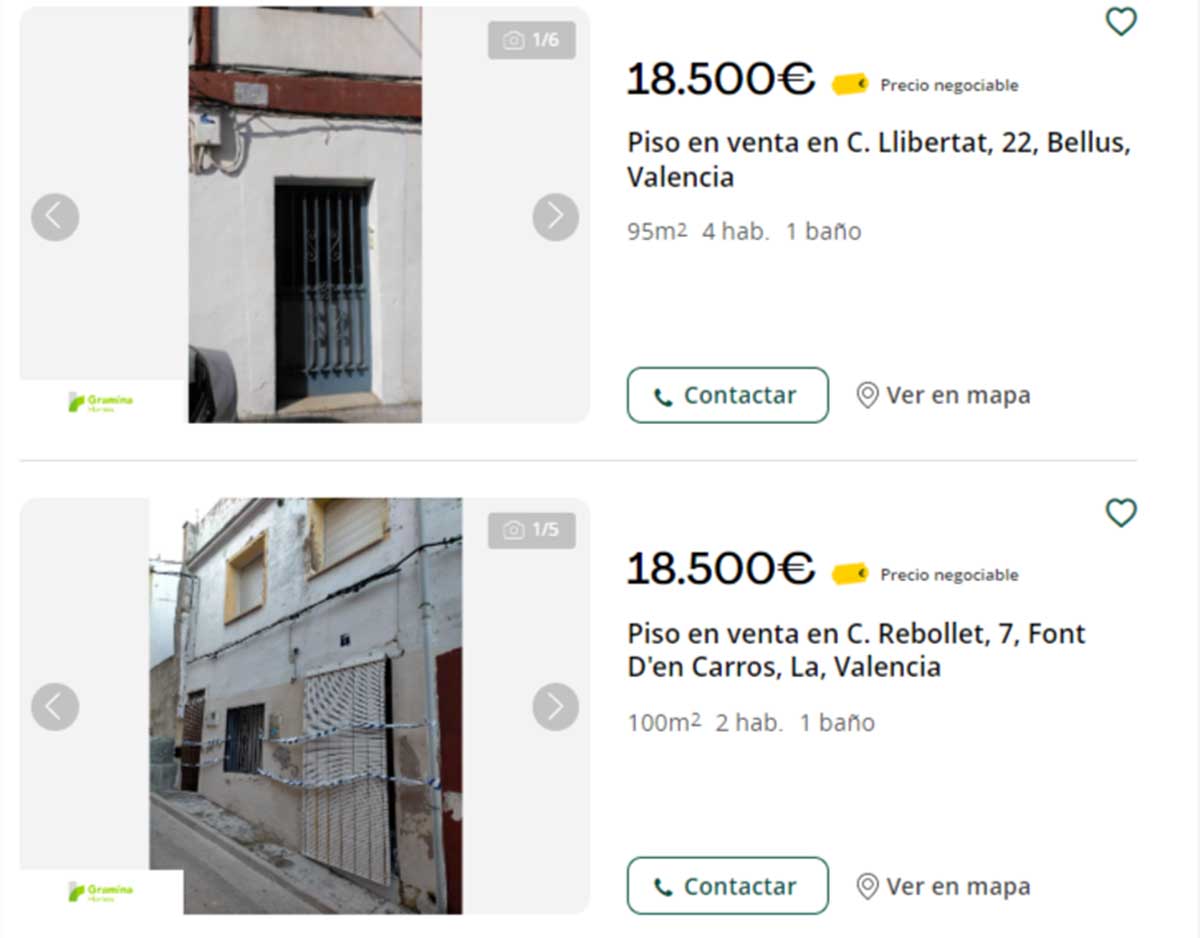 Casa en Valencia por 18.000 euros