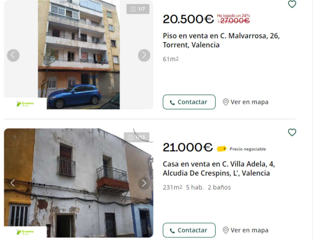 Casa en Valencia por 21.000 euros