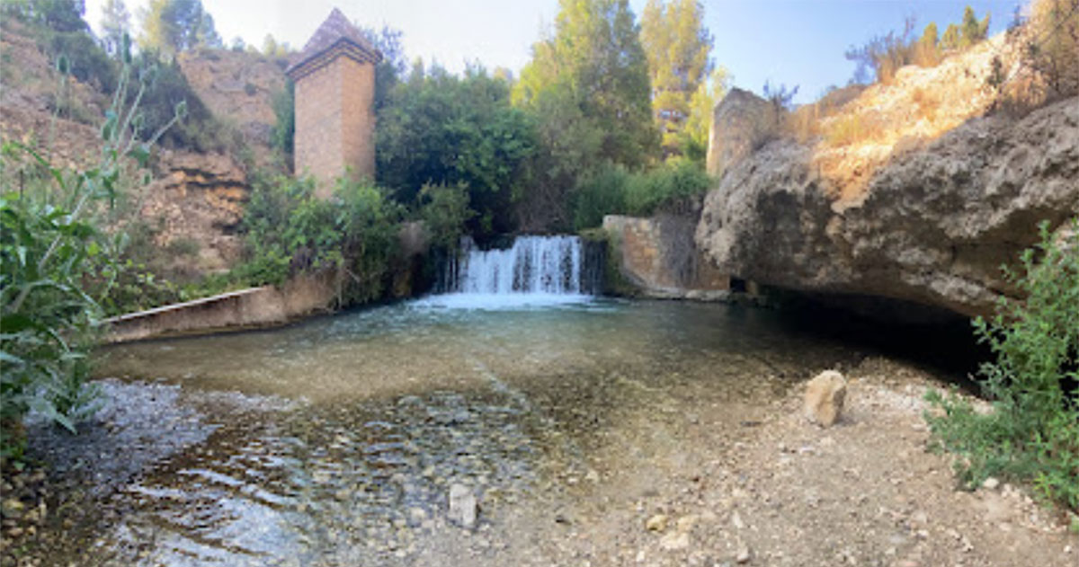 Zona de la cascada