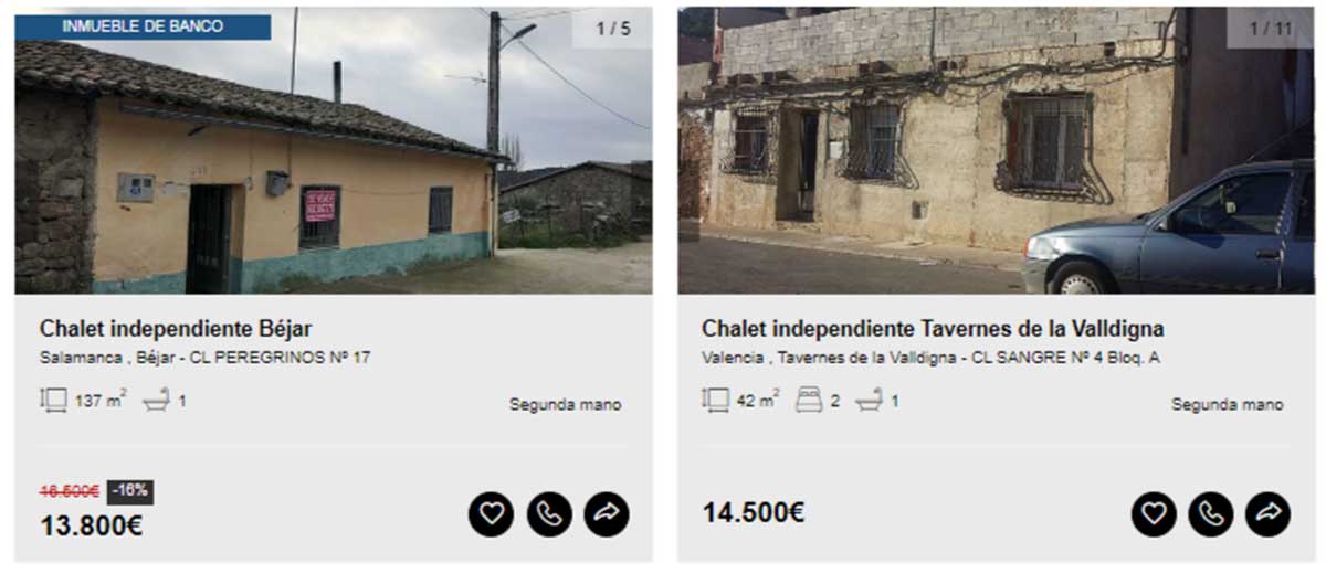 Chalet independiente por 13.000 euros