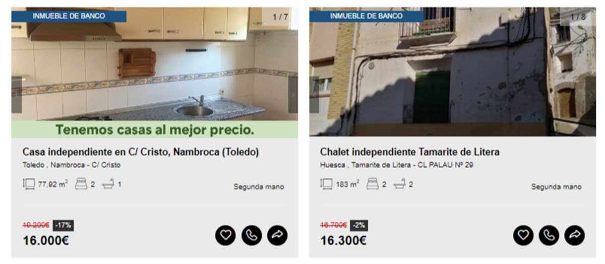 Chalet independiente por 16.000 euros