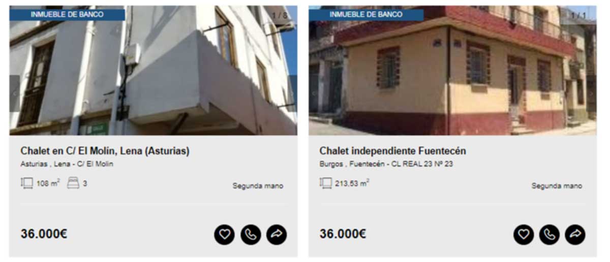 Chalet independiente por 36.000 euros