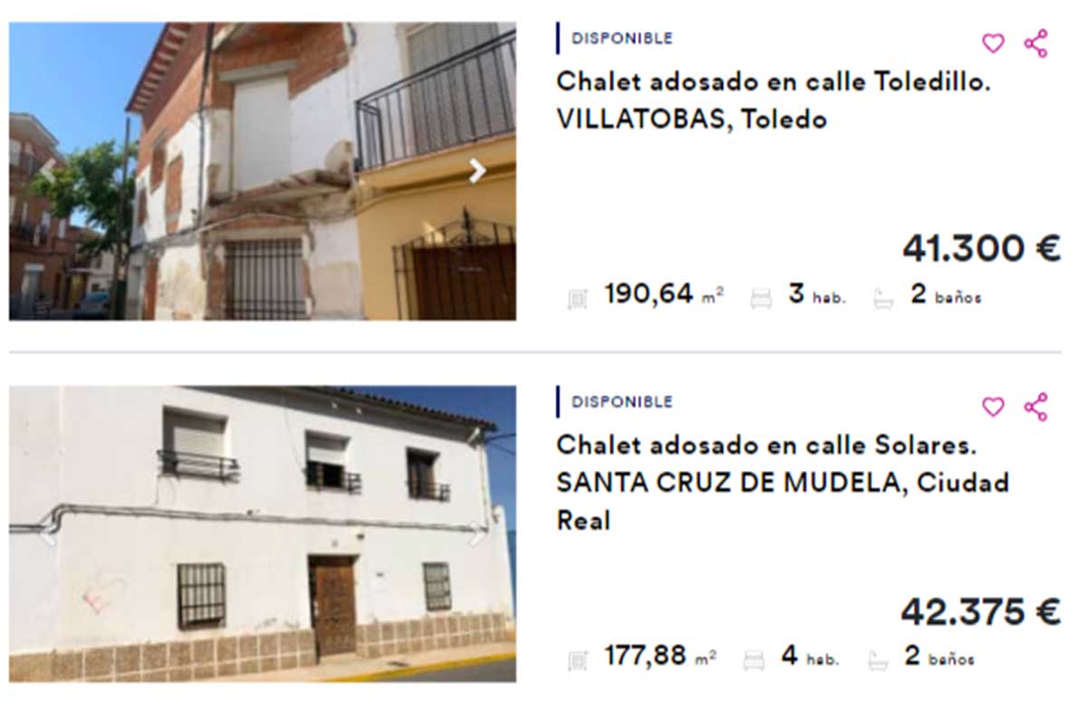 Chalet en venta por 41.000 euros