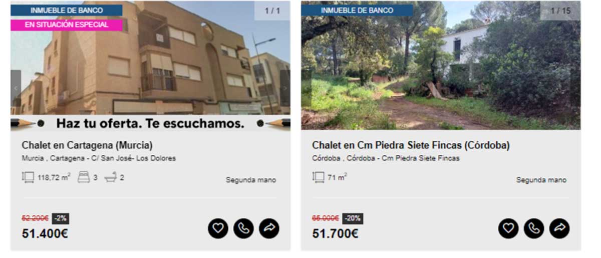 Chalet por 51.000 euros