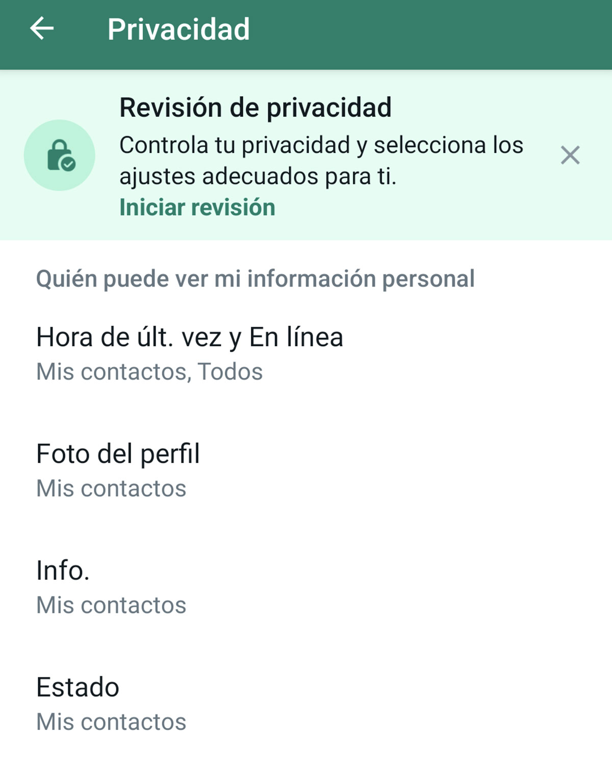 Conexión de privacidad