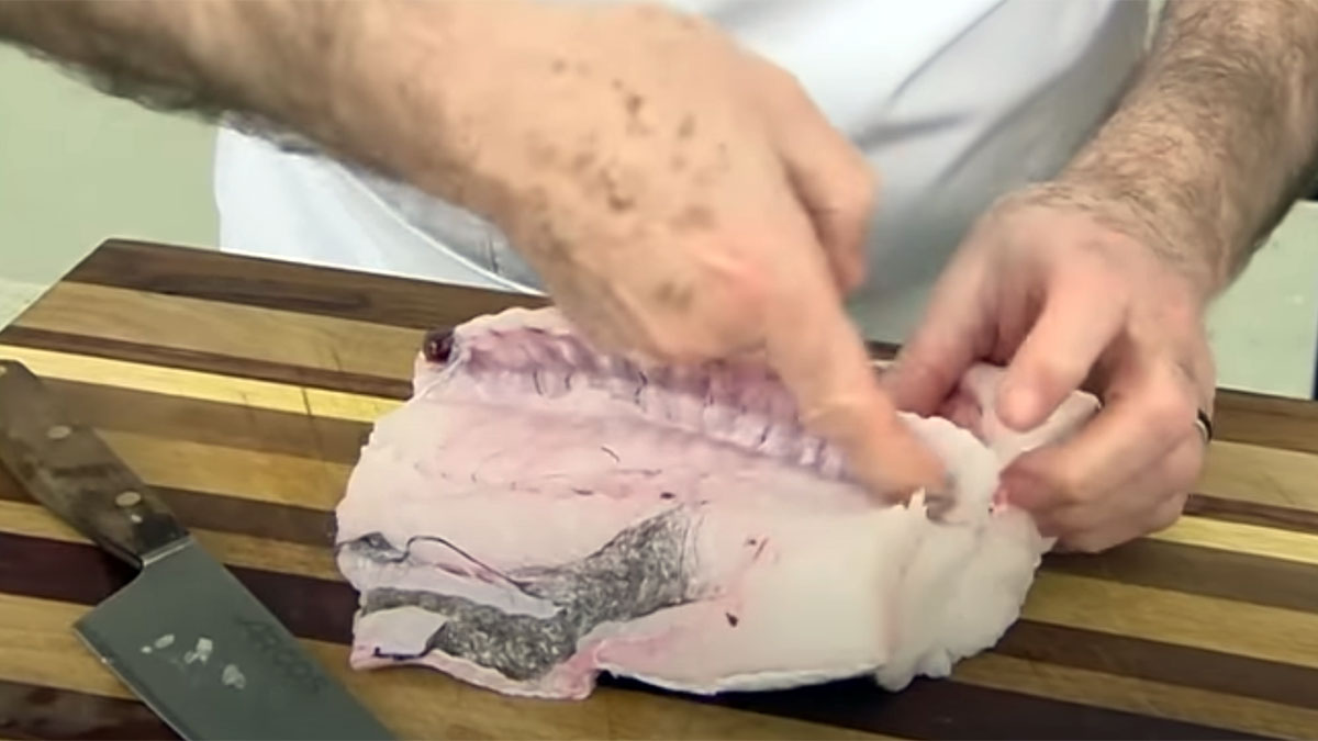 Separar la espina central