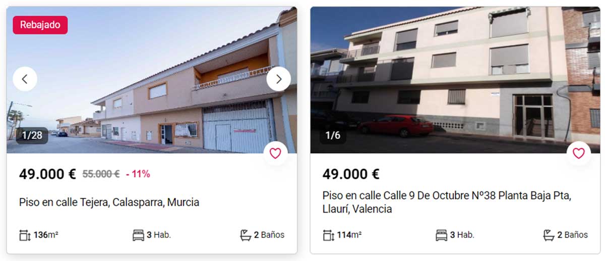 Piso en venta por menos de 50.000 euros