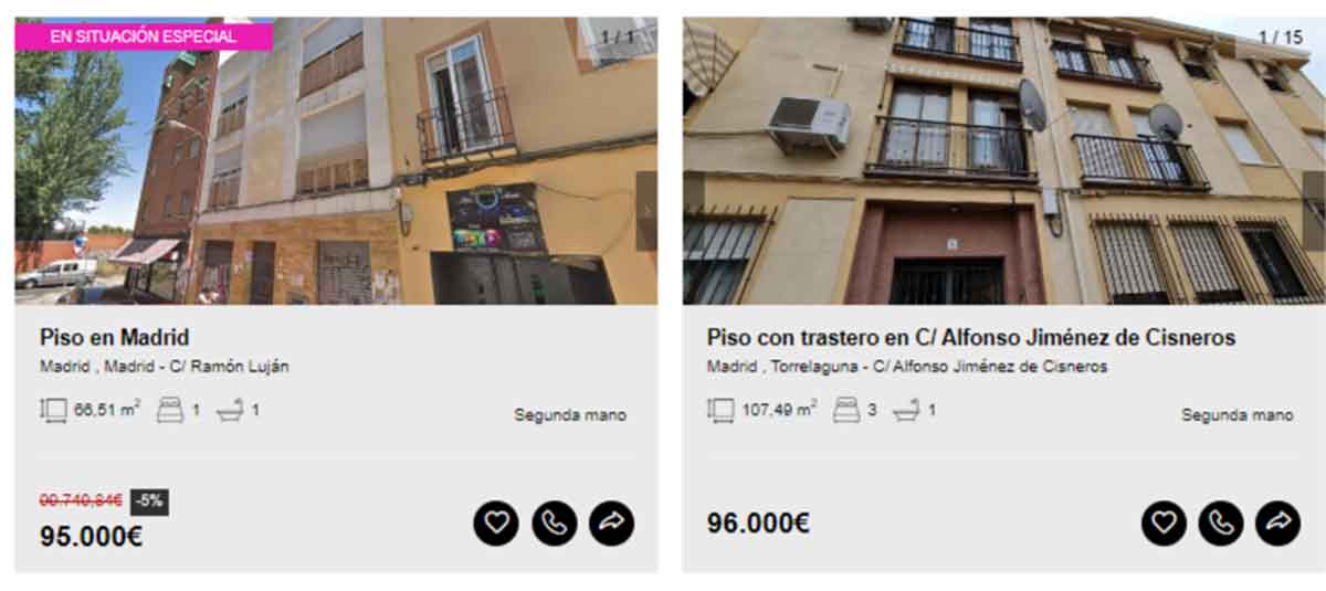 Vivienda en venta por 96.000 euros