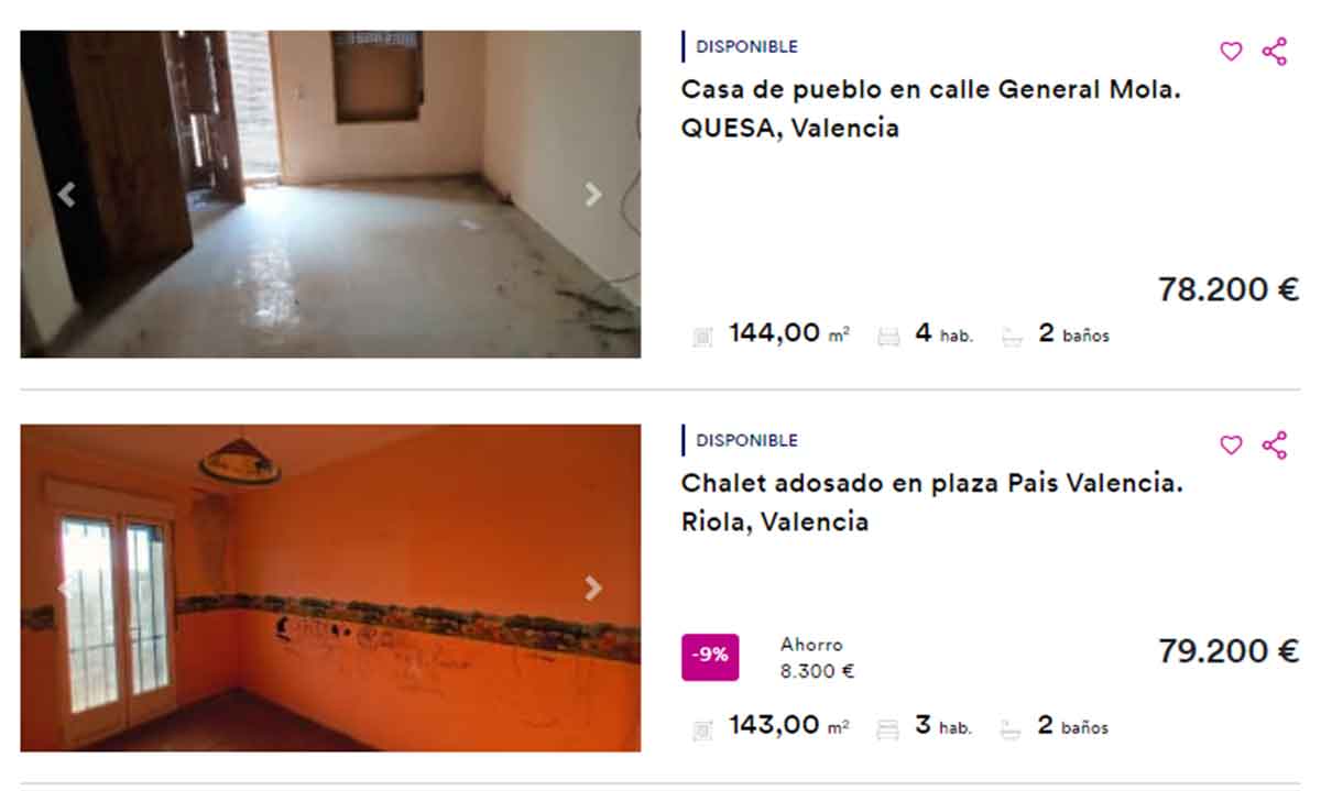 Pisos por menos de 80.000 euros