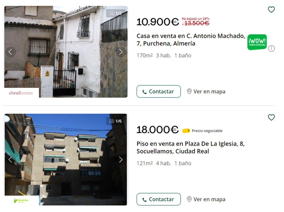 Casa con piscina por 10.000 euros