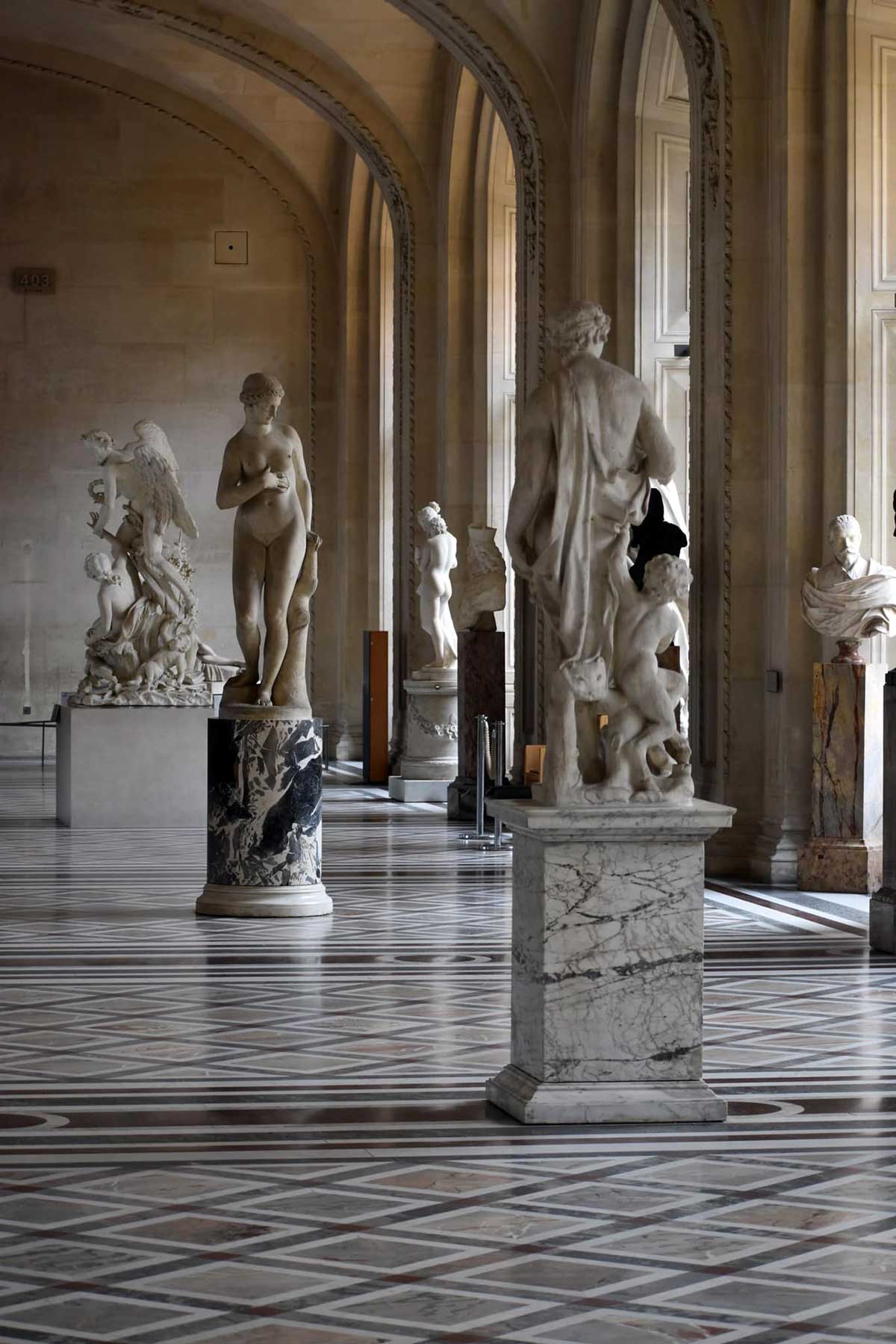 Esculturas de El Louvre