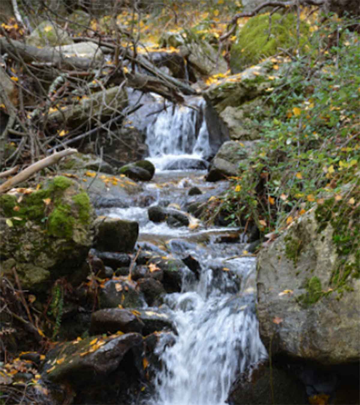 Chorro de salto de agua del Hornillo