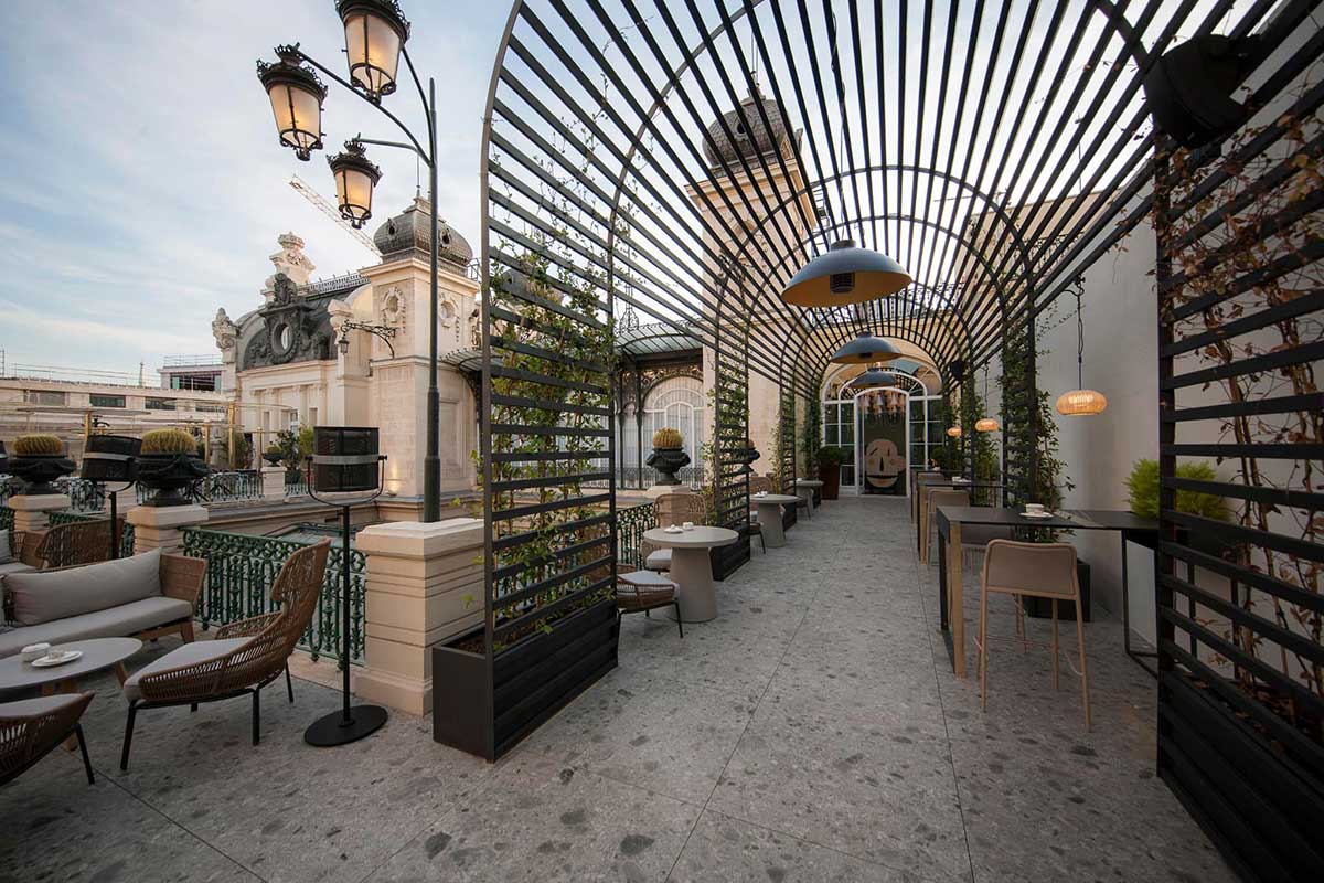 Terraza de Paco Roncero