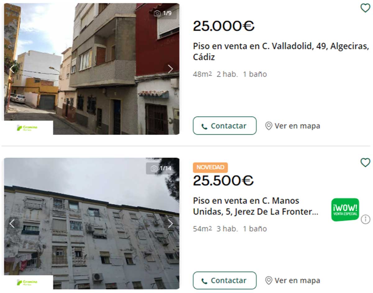 Apartamento en Cádiz por 25.000 euros