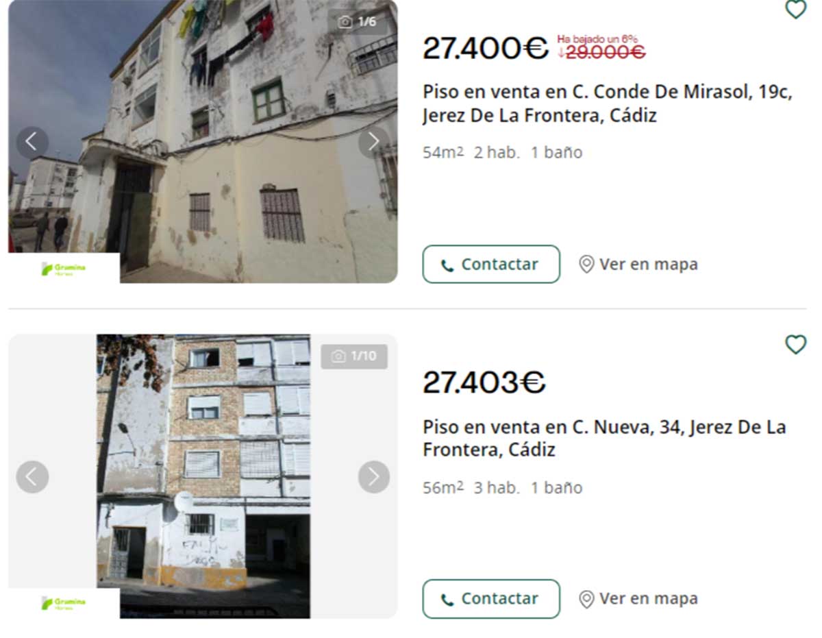 Apartamento en Cádiz por 27.000 euros