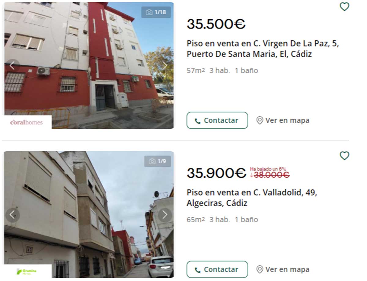 Apartamento en Cádiz por 36.000 euros